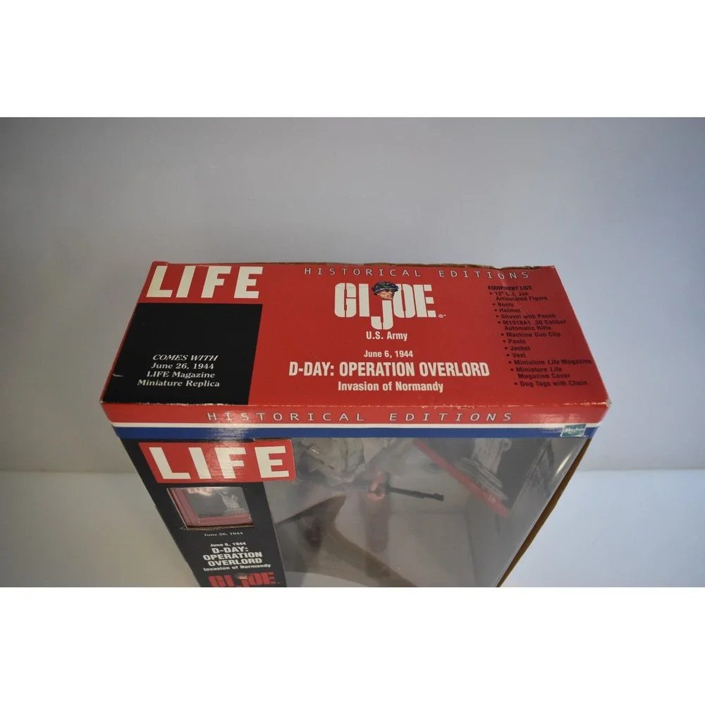 G.I. Joe Action Figure Adult 12in LIFE D-Day Operation Overlord 53023 New